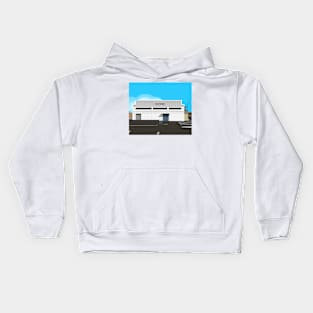 Iconic Building (Rear) Stuart Place Historic Architecture Kids Hoodie